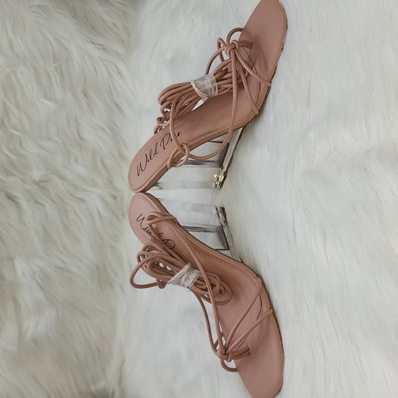 WILD PAIR Santeago Ankle-Tie Dress Sandals, Created for Macy's - Picture 4 of 7